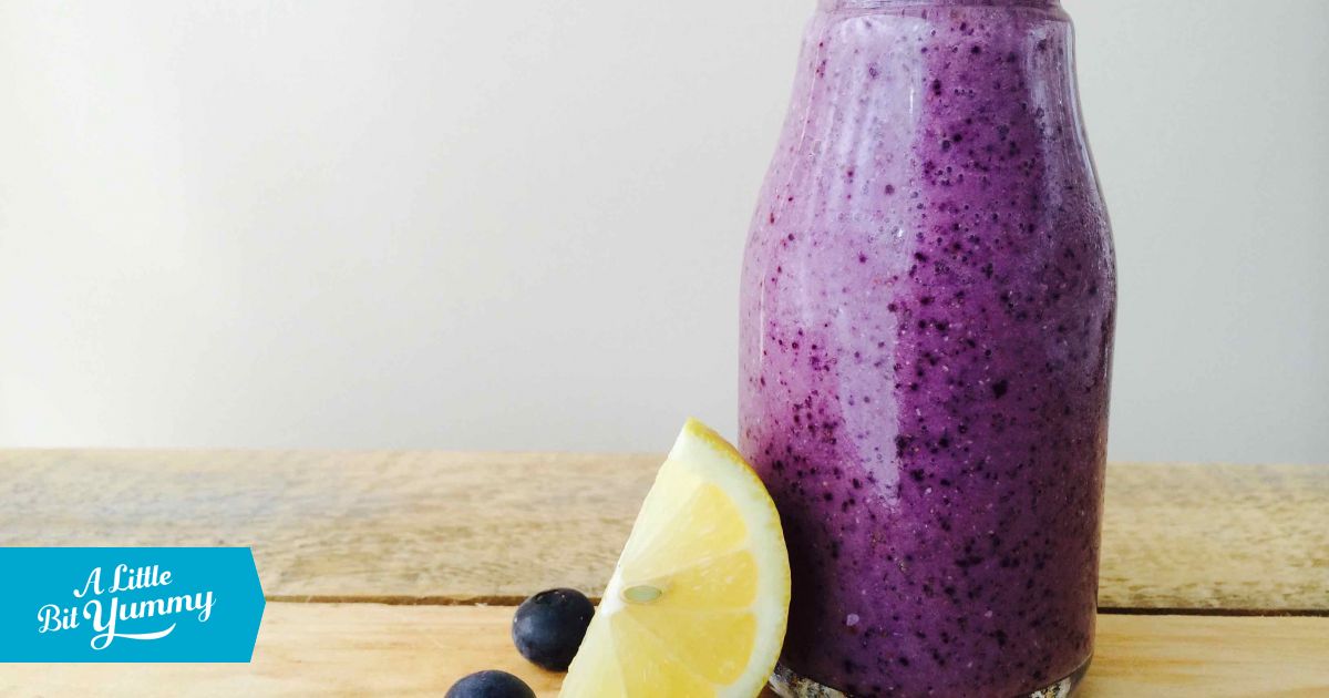 low fodmap blueberry smoothie a little bit yummy christmas in lativa