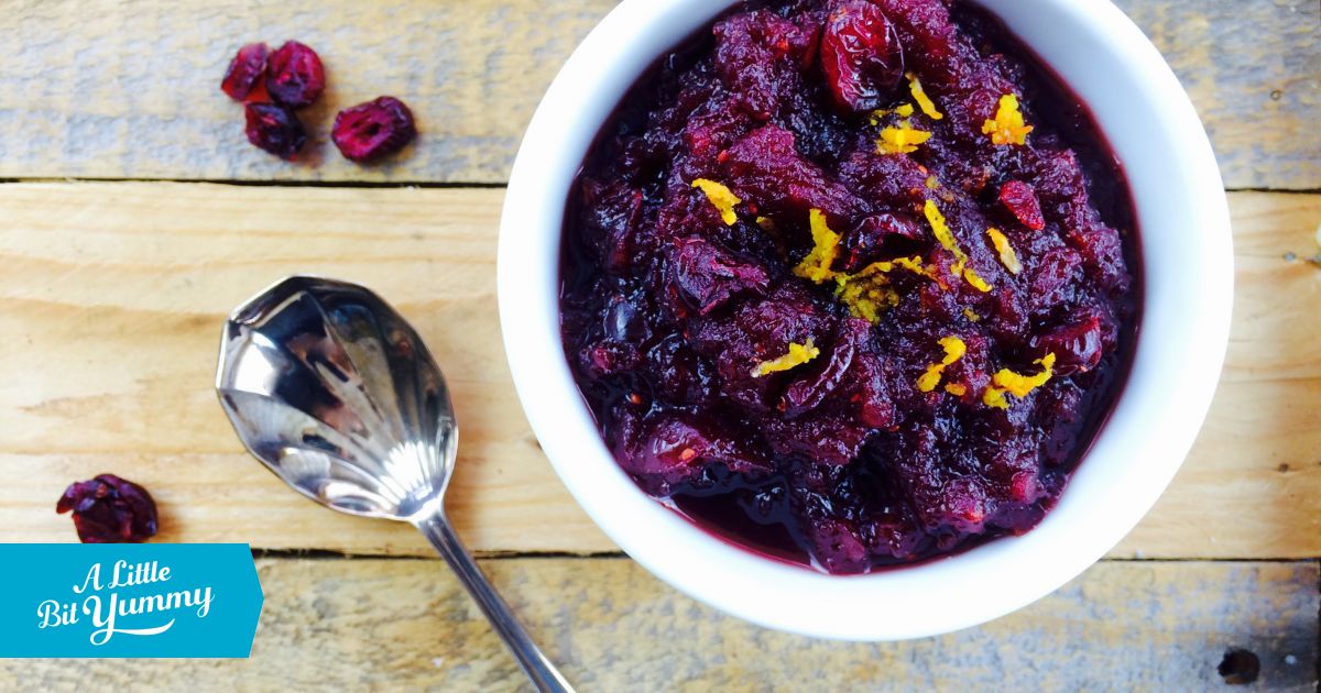 Simple Low FODMAP Cranberry Sauce » A Little Bit Yummy