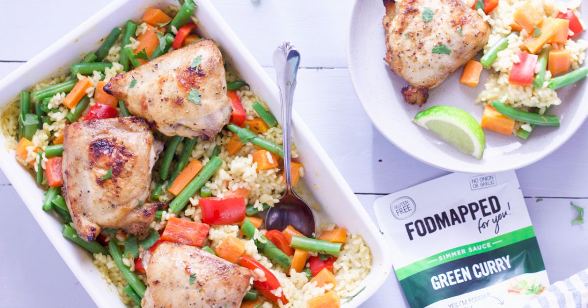 Low FODMAP Crispy Chicken with Green Curry Casserole » A Little Bit Yummy