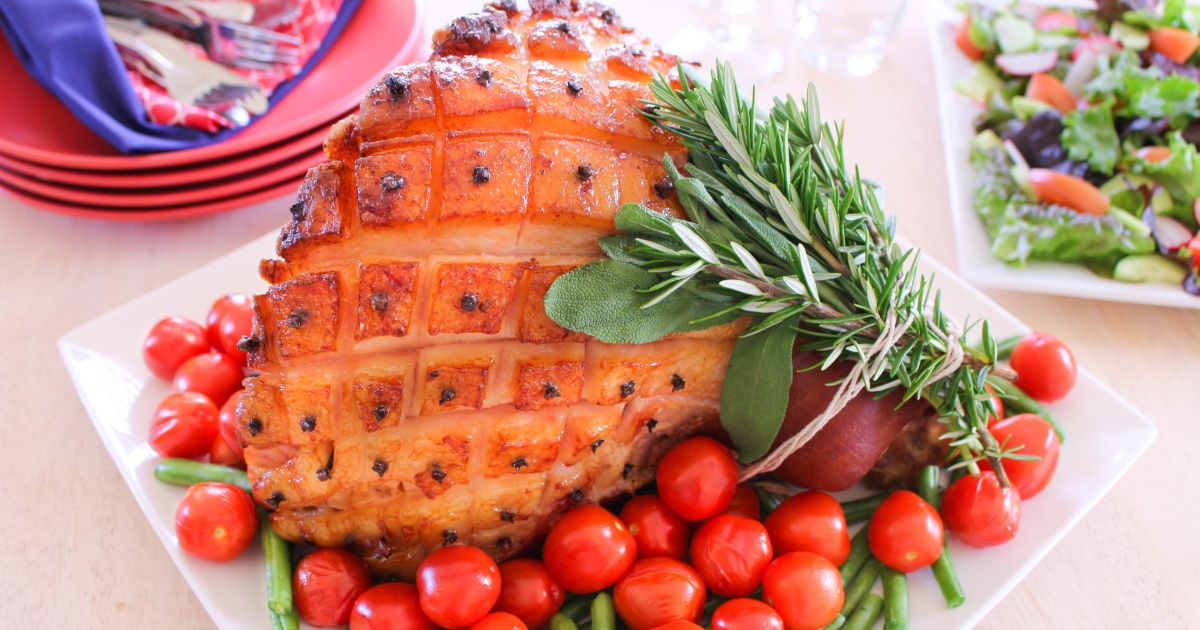 Low FODMAP Glazed Ham » A Little Bit Yummy